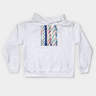 Rainbow Ropes Kids Hoodie